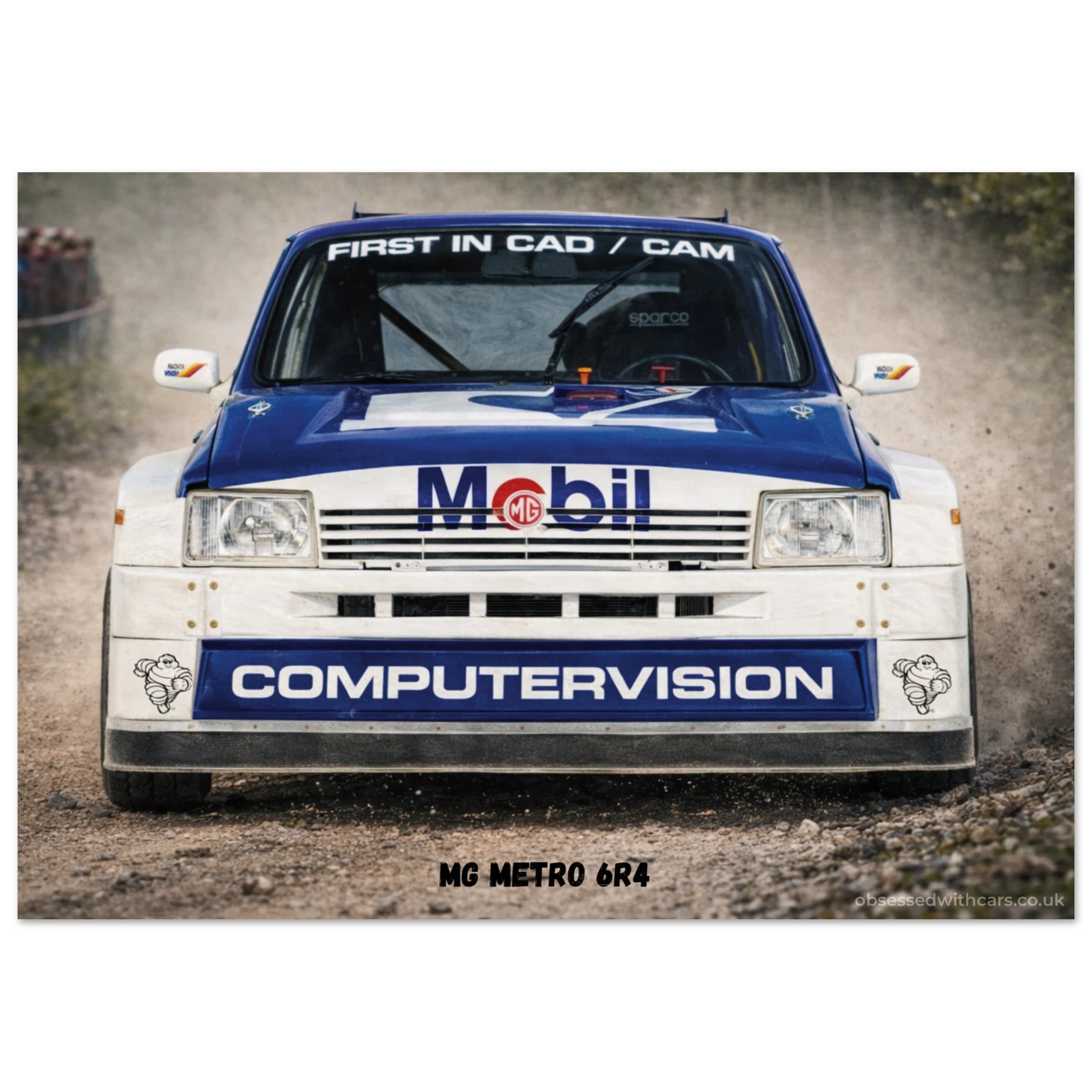 MG Metro 6R4 Poster - Rally Legends Collection