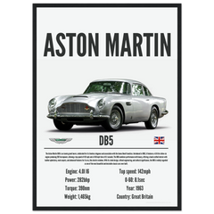 370 Aston Martin DB5 Poster - Precision Collection