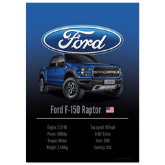 362 Ford F-150 Raptor Poster - Accent Collection