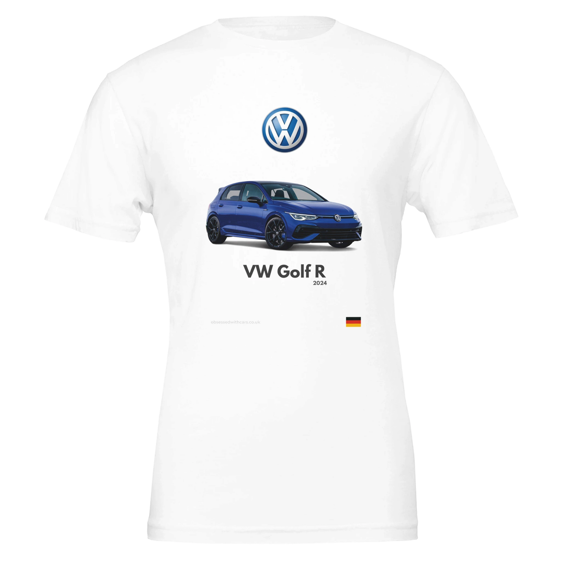 Volkswagen Golf R T-Shirt Car T-Shirts Obsessed With Cars