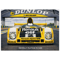 Renault Alpine A442B Poster - Le Mans Legends Collection