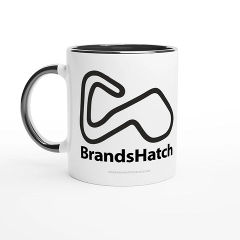 Brands Hatch Race Track Outline Mug