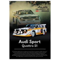 600 Audi Sport Quattro S1 Poster