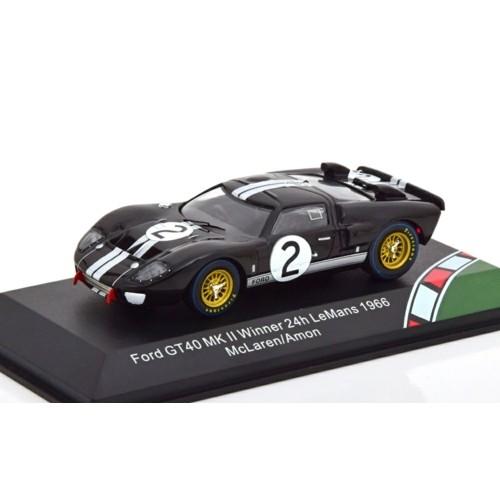 1/43 1966 Ford GT40 MKII #2 - Le Mans Winner - McLaren / Amon - CMR