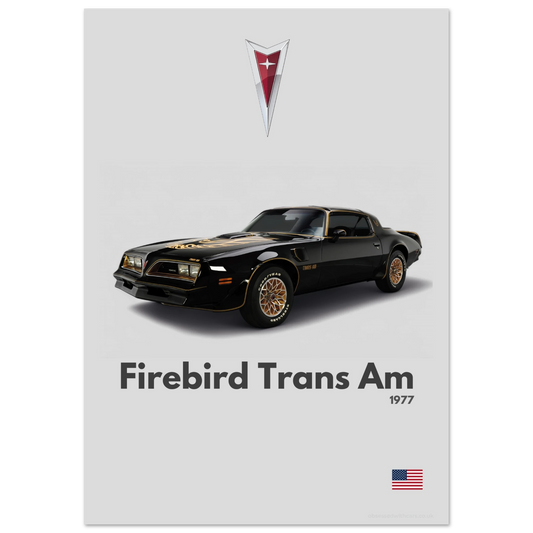 Pontiac Firebird Trans Am Poster - Minimalist Collection