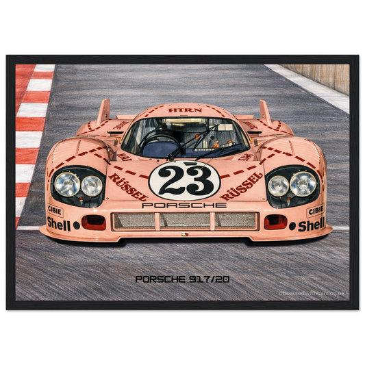 Porsche 917/20 "Pink Pig" Poster - Le Mans Legends Collection