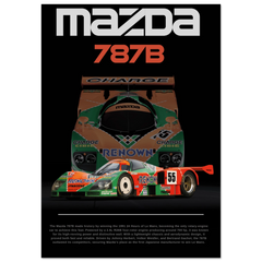 660 Mazda 787B Poster