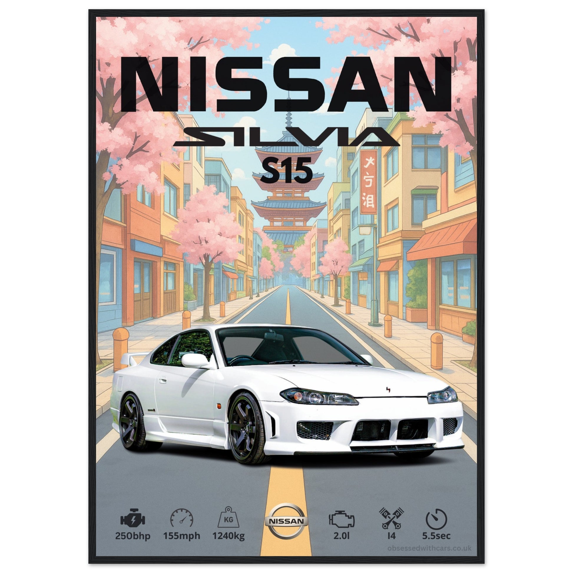 Nissan Silvia S15 Poster - Abstract Collection