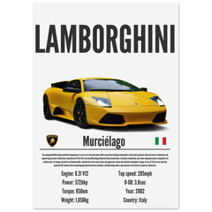 401 Lamborghini Murcielago Poster - Precision Collection