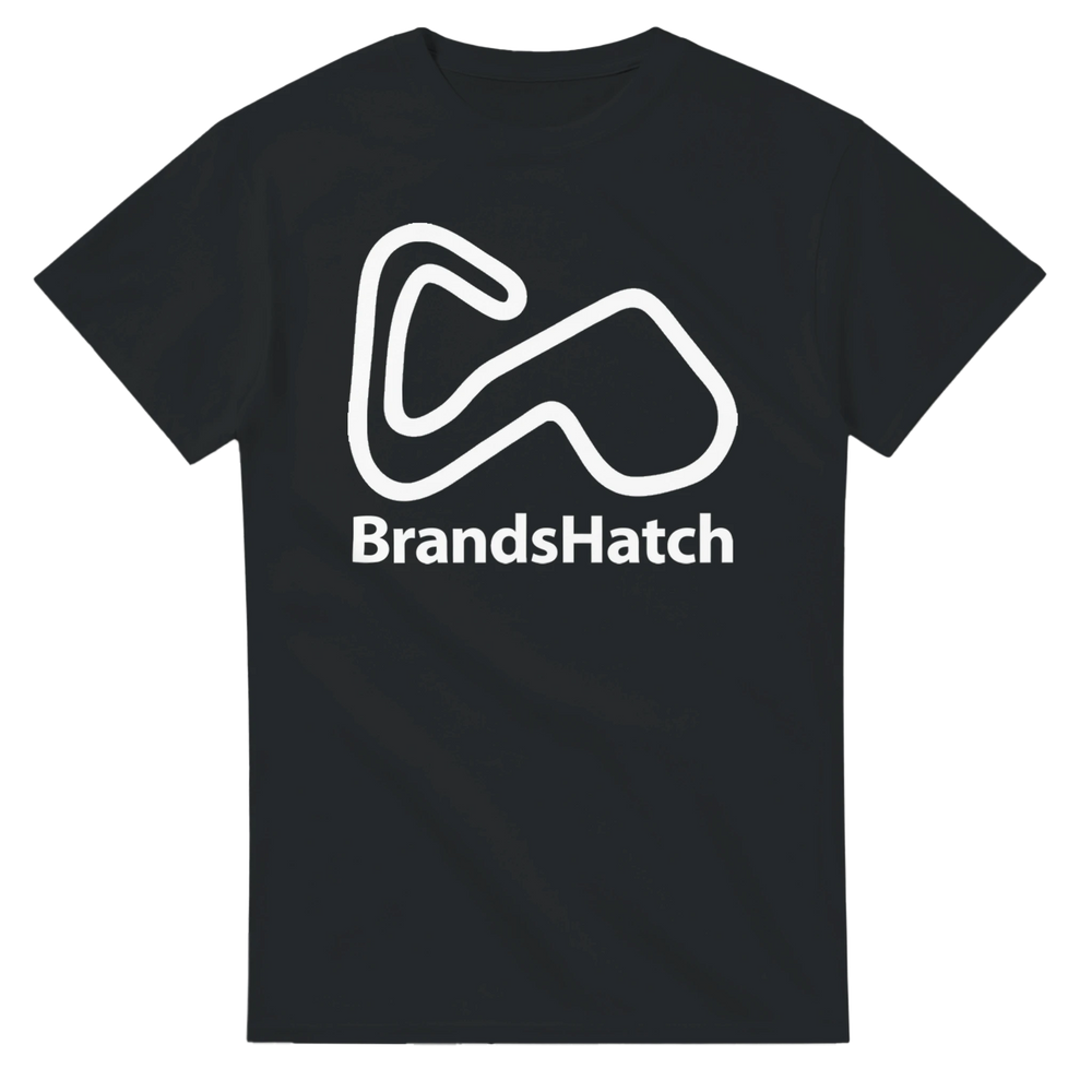 Brands Hatch Race Track Outline T-Shirt