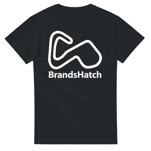 Brands Hatch Race Track Outline T-Shirt