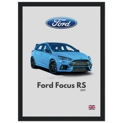 442 Ford Focus RS Poster - Minimalist Collection