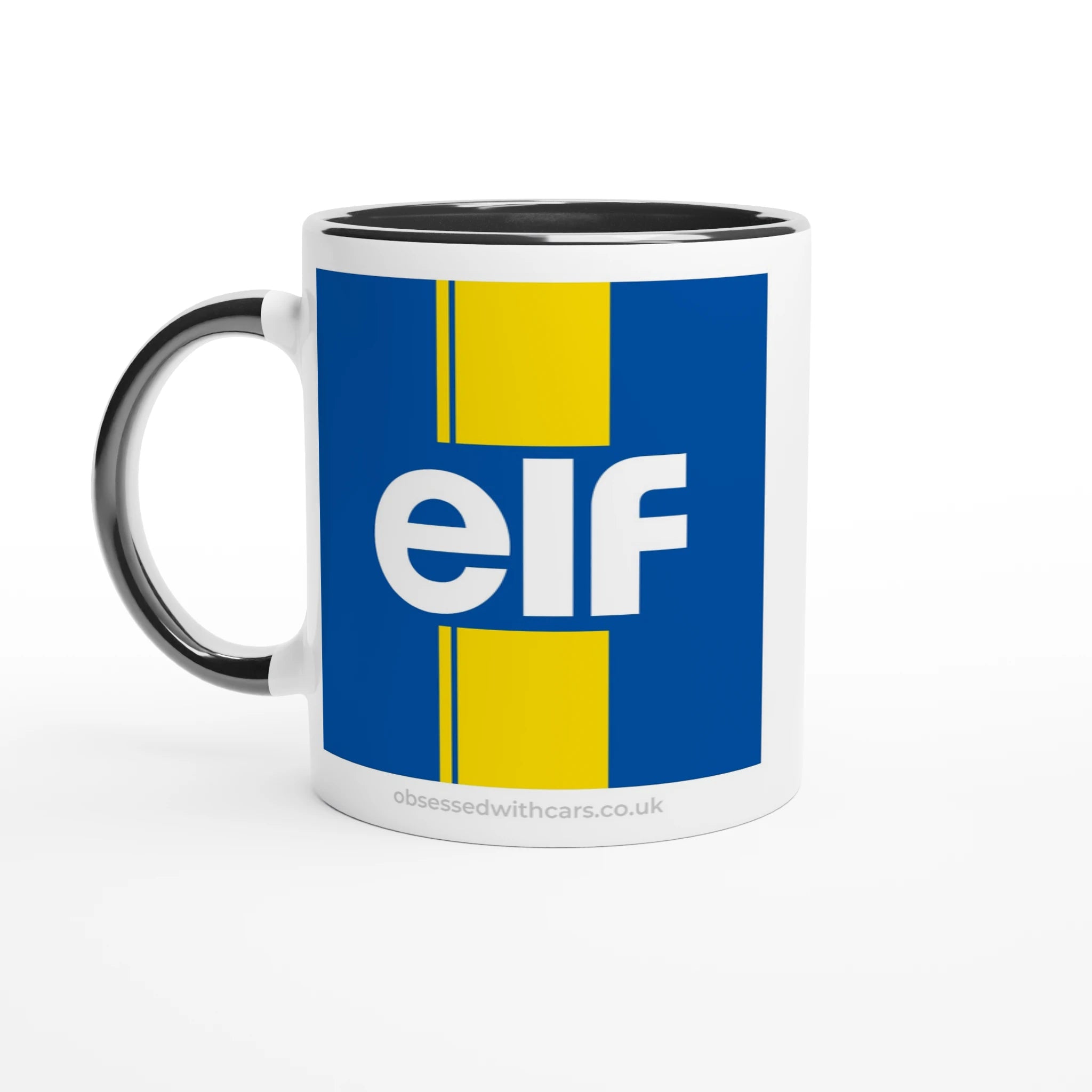 Elf Racing Mug - Obsessed With Cars