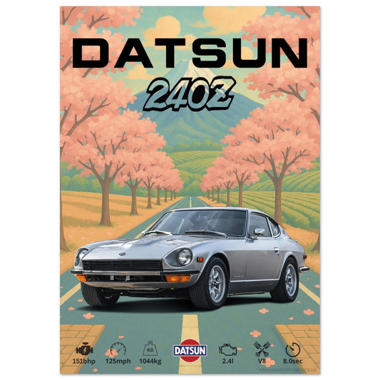 Datsun 240Z Poster - Abstract Collection