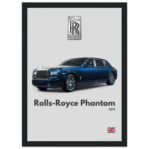 190 Rolls Royce Phantom Poster - Minimalist Collection
