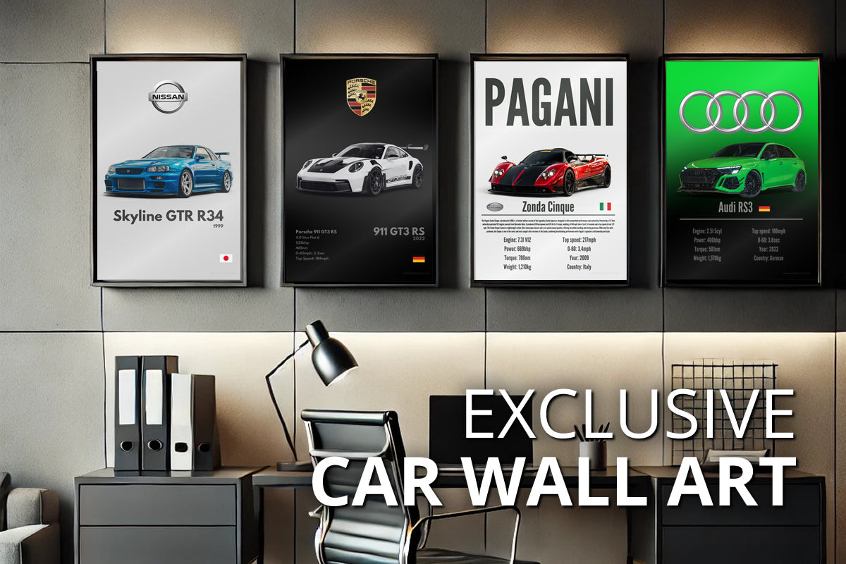 Exclusive Car Wall Art