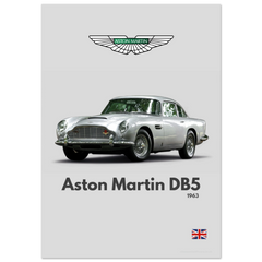 370 Aston Martin DB5 Poster - Minimalist Collection