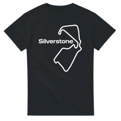 Silverstone Race Track Outline T-Shirt