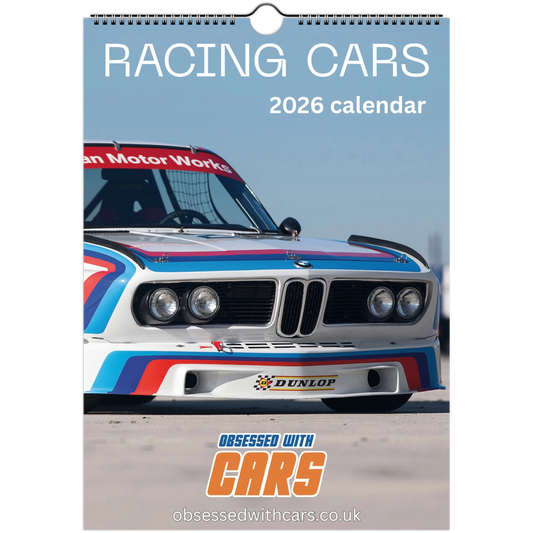 Racing Cars Calendar 2026