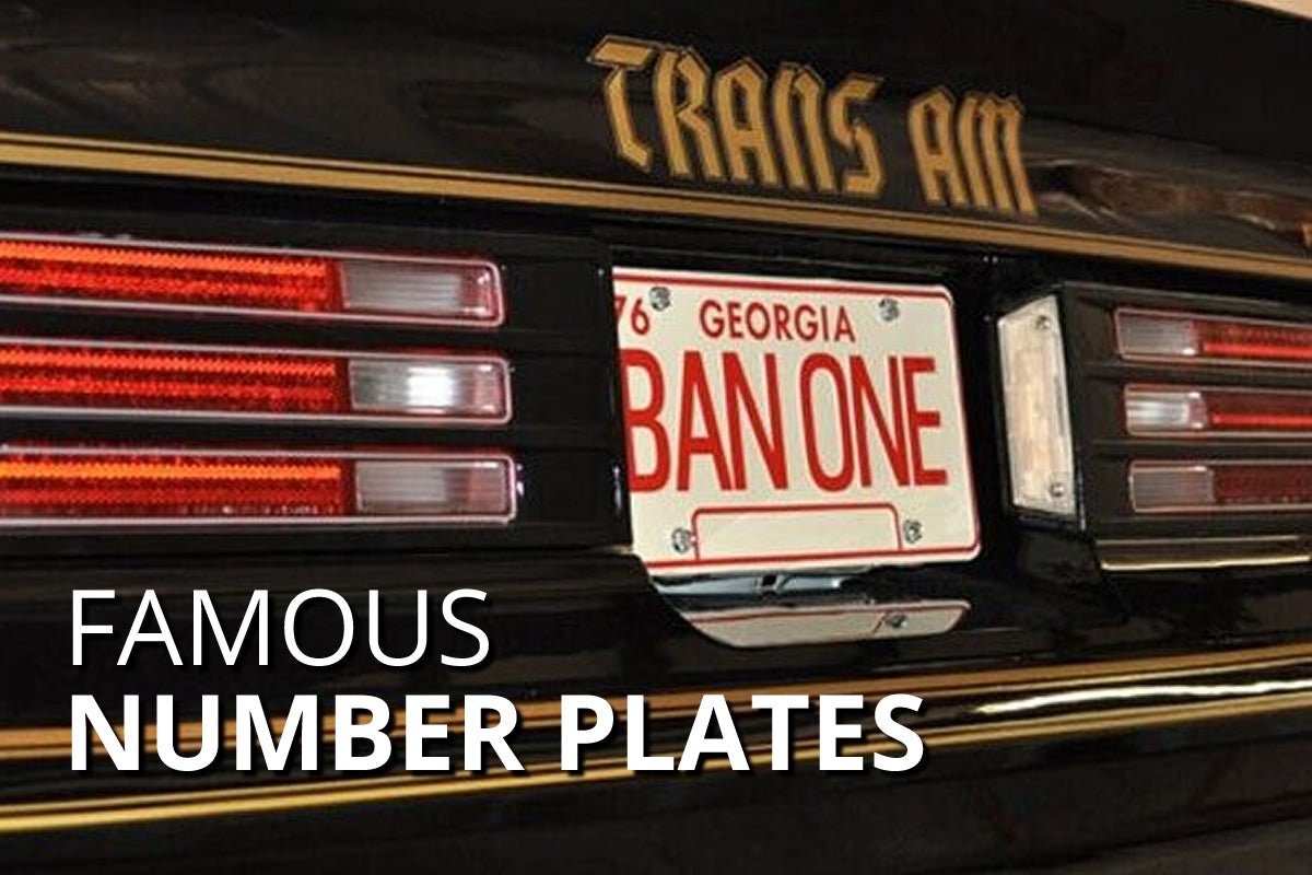 TV & Movie Number Plates