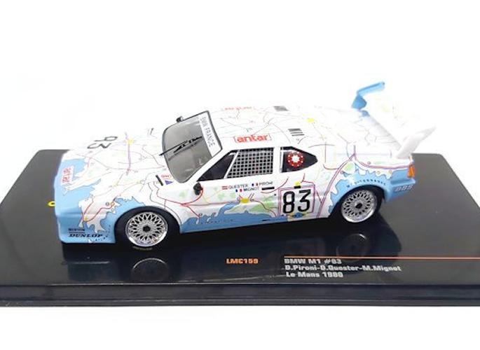 1/43 1980 BMW M1 #83 - Pironi / Quester / Mignot - IXO