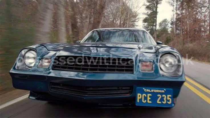PCE 235 - Stranger Things - Billy's Camaro | License Plate