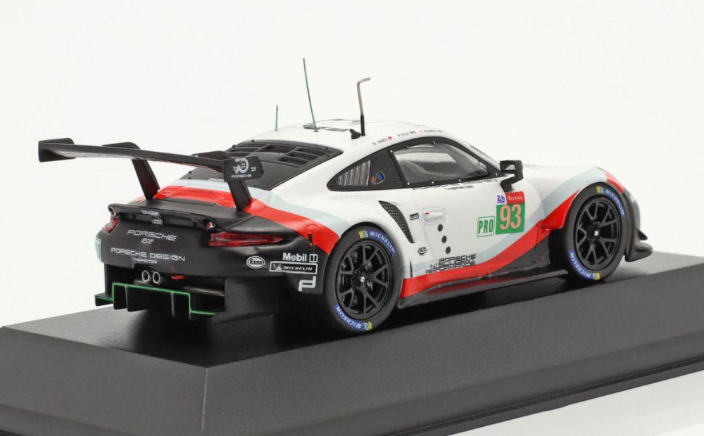 1/43 2018 Porsche 911 RSR #93 - Pilet / Tandy / Bamber - IXO | Model Le Mans Car