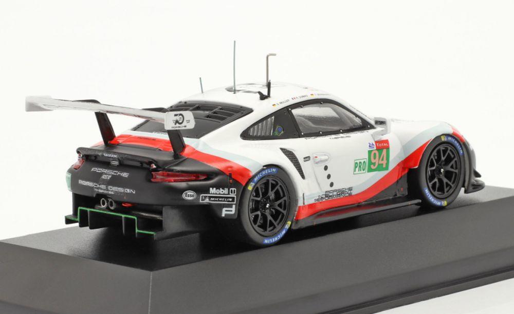 1/43 2018 Porsche 911 RSR #94 - Dumas / Bernhard / Muller - IXO