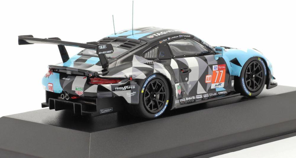 1/43 2018 Porsche 911 GT3 #77 - Ried / Andlauer / Campbell - IXO