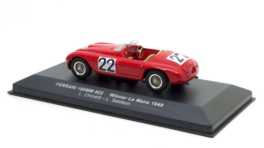 1/43 1949 Ferrari 166MM - Chinetti / Seldson - IXO