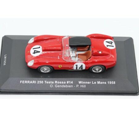 1/43 1958 Ferrari 250 Testa Rossa - Gendebien / Hill - IXO