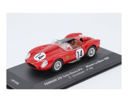 1/43 1958 Ferrari 250 Testa Rossa - Gendebien / Hill - IXO