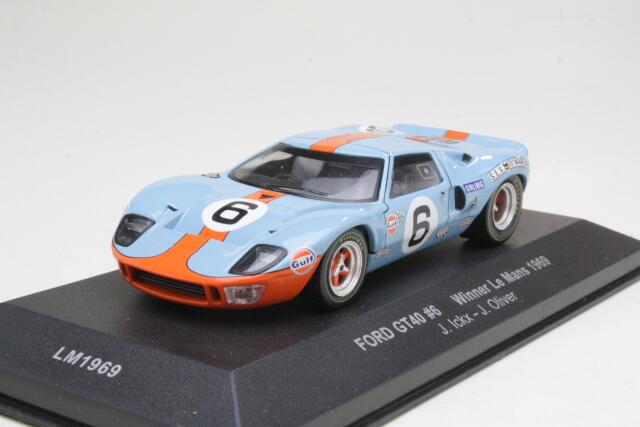 1/43 1969 Ford GT40 - Ickx / Oliver - IXO