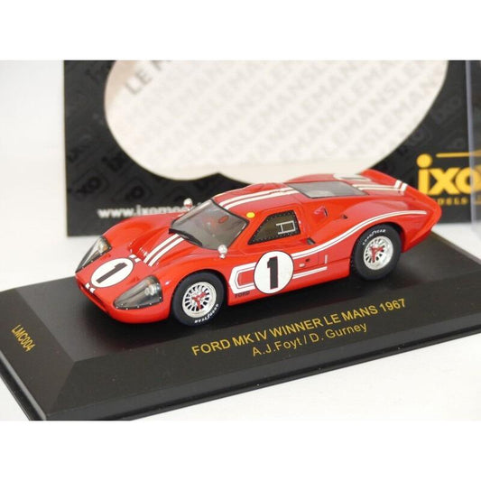 1/43 1967 Ford GT40 MkIV - Foyt / Gurney - IXO