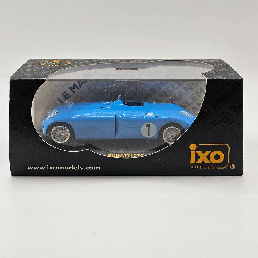 1/43 1939 Bugatti Type 57C "Tank" - Wimille / Veyron - IXO | Model Le Mans Car