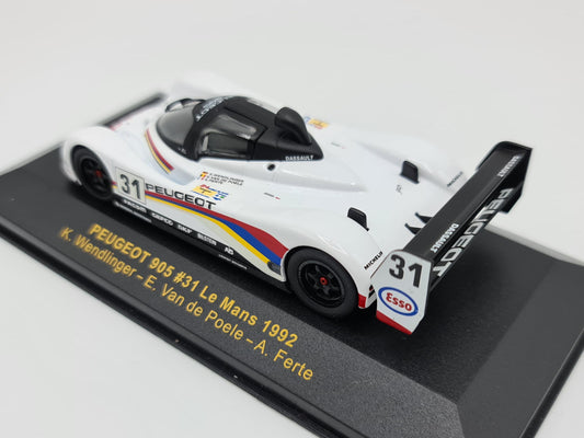 1/43 1992 Peugeot 905 #31 - Wendlinger / van de Poele / Ferté - IXO | Model Le Mans Car