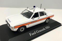 1/43 1977 Ford Granada Mk1 - British Police - Avon & Somerset | Model Car