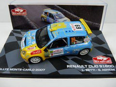 1/43 2007 Renault Clio S1600 - Betti / Agnese | Model Rally Car