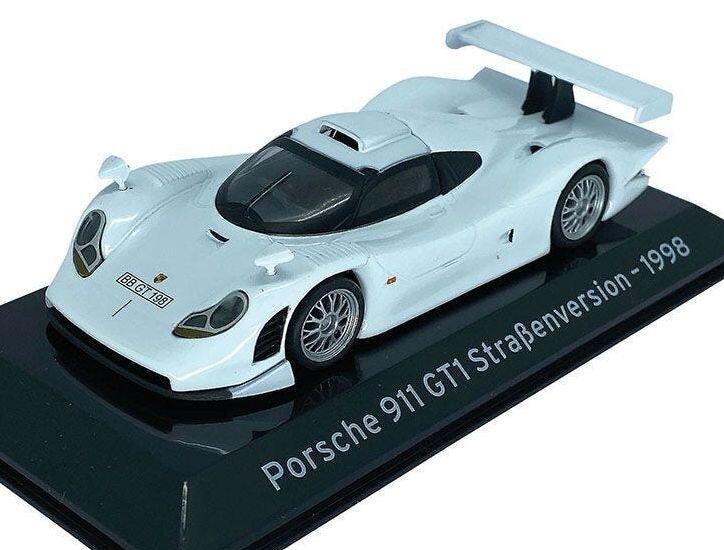 1/43 1998 Porsche 911 GT1 Straßenversion | Model Car | Supercar Collection