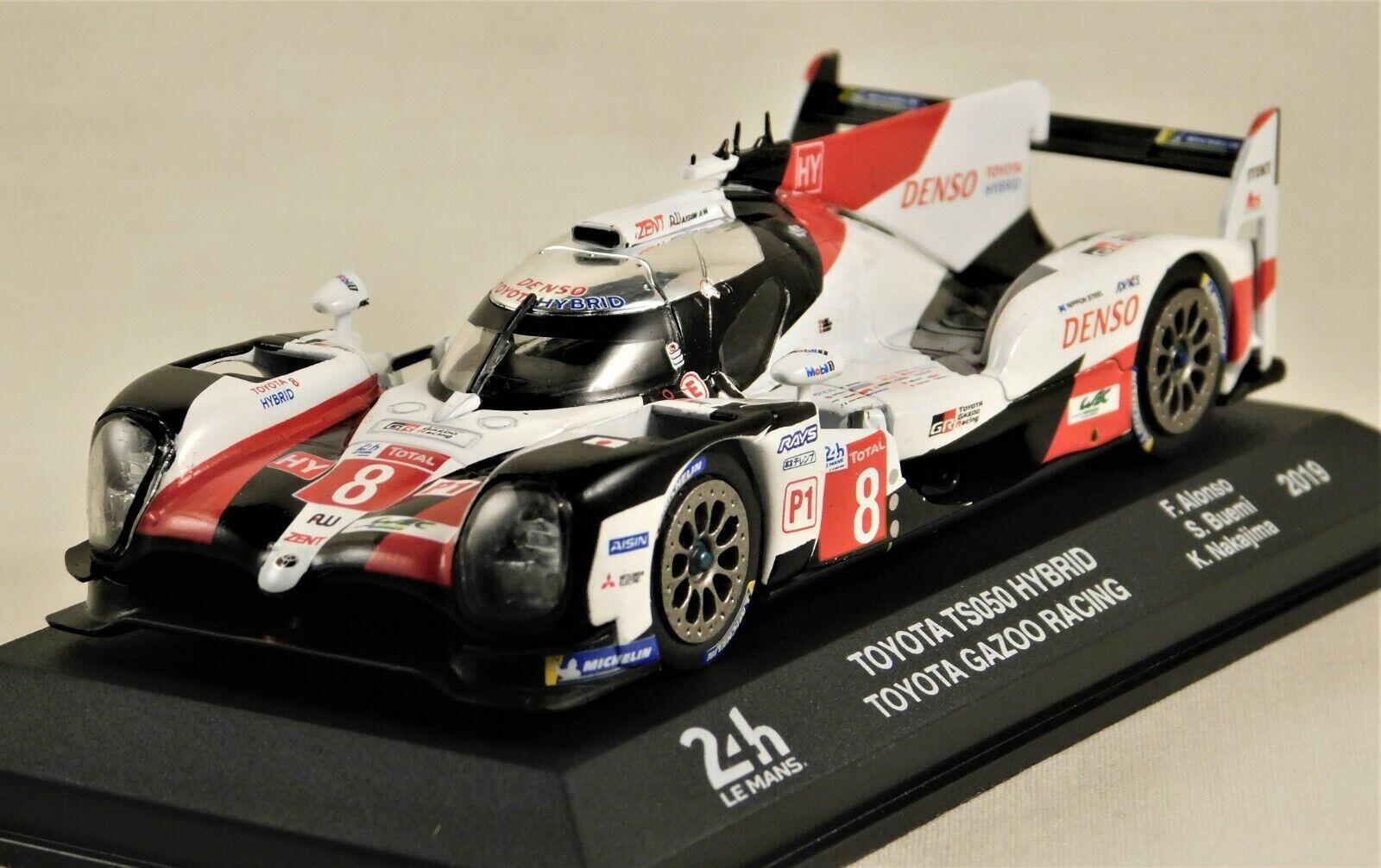 1/43 2019 Toyota TS050 Hybrid - Alonso/Buemi/Nakajima