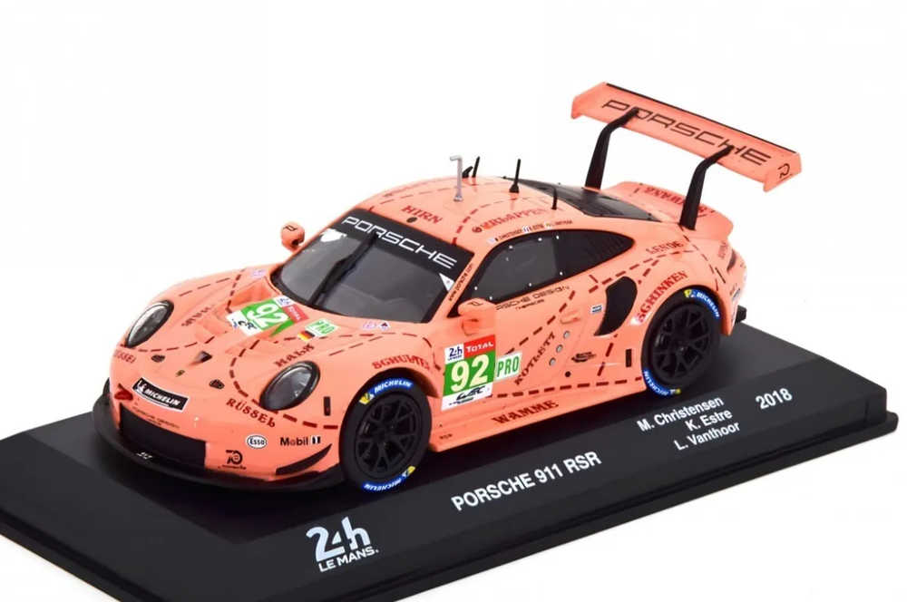 1/43 2018 Porsche 911 RSR - Christensen/Estre/Vanthoor | Model Le Mans Car