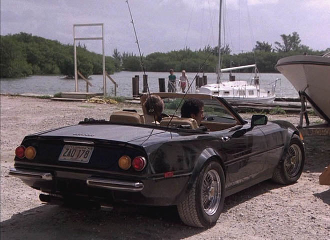 ZAQ 178 - Miami Vice - Crockett's Ferrari Daytona | License Plate