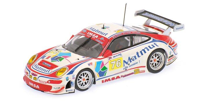 1/43 2009 Porsche 911 GT3 RSR #76 - Narac / Long / Pilet - Minichamps