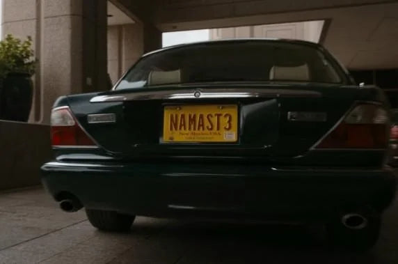 NAMAST3 - Better Call Saul - Howard Hamlin's Jaguar | License Plate