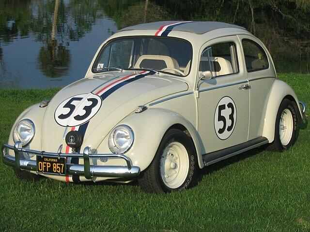 OFP 857 - Herbie the Love Bug License Plate