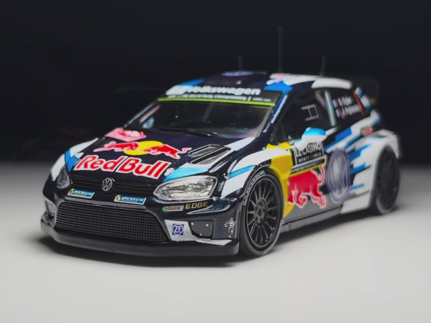 1/43 2016 Volkswagen Polo R WRC - Monte Carlo Rally - Ogier / Ingrassia | Model Rally Car