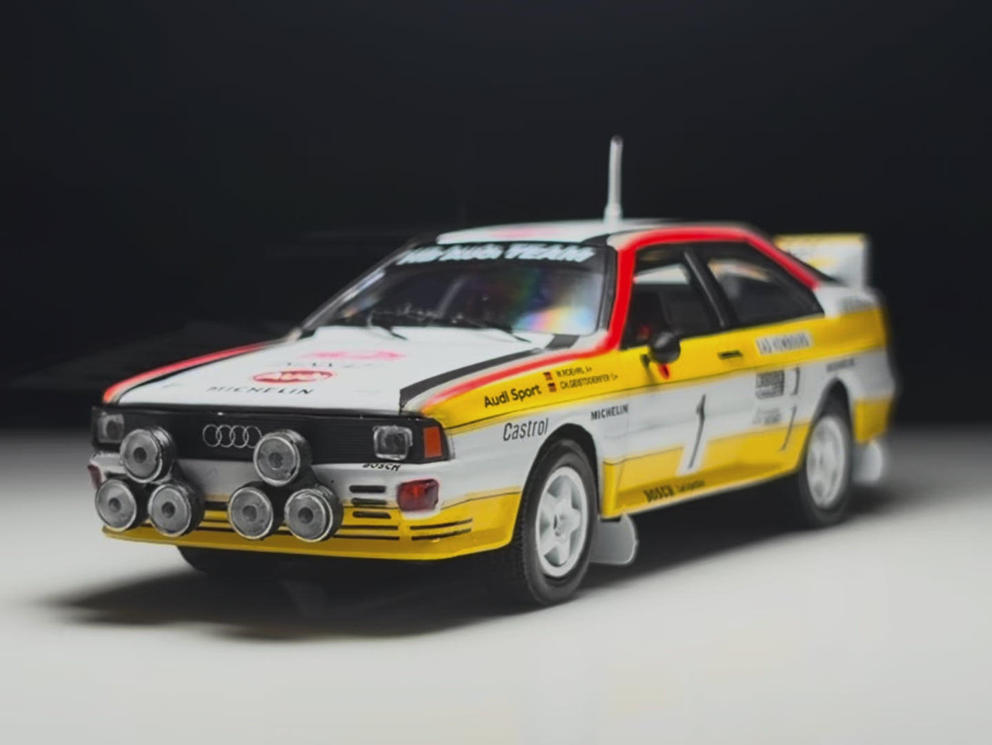 1/43 1984 Audi Quattro A2 - Rohrl / Geistdorfer - CMR | Model Rally Car