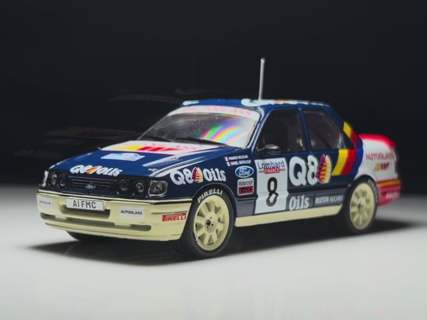 1/43 1991 Ford Sierra RS Cosworth - Delecour / Grataloup - IXO | Model Rally Car
