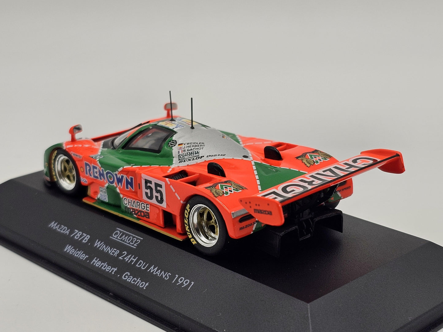 1/43 1991 Mazda 787B #55 - Weidler / Herbert / Gachot - Quartzo