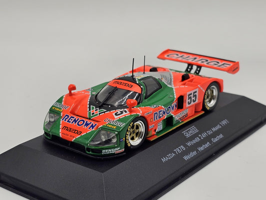 1/43 1991 Mazda 787B #55 - Weidler / Herbert / Gachot - Quartzo